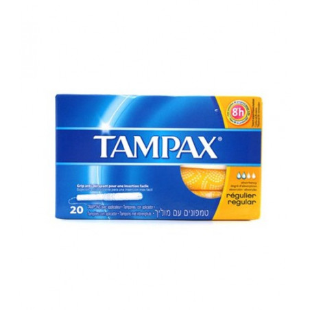 TAMPAX REGULAR 20 TAMPONES TAMPAX REGULAR 20 TAMPONES