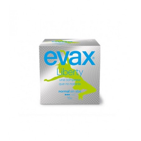 EVAX LIBERTY NORMAL COMPRESA SIN ALAS 16 UDS EVAX LIBERTY NORMAL COMPRESA SIN ALAS 16 UDS