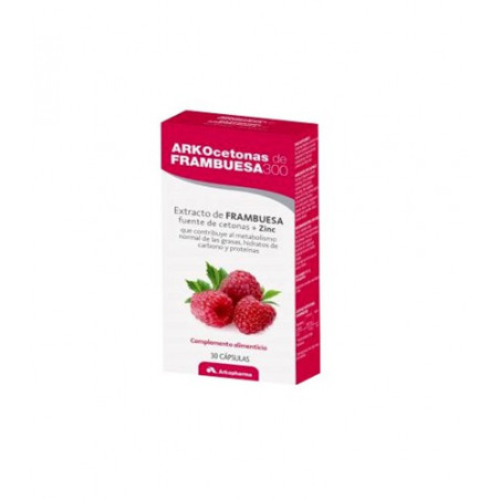 ARKOCETONAS FRAMBUESA 300 MG 30 CAPSULAS ARKOCETONAS FRAMBUESA 300 MG 30 CAPSULAS