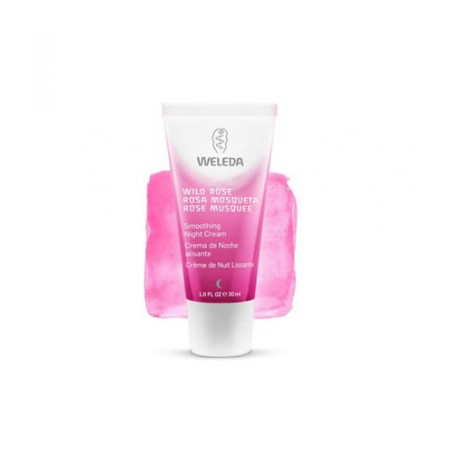 WELEDA CREMA DE NOCHE ALISANTE DE ROSA MOSQUETA 30 ML WELEDA CREMA DE NOCHE ALISANTE DE ROSA MOSQUETA 30 ML