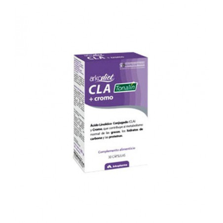 ARKODIET ACIDO LINOLEICO CLA TONALIN + CROMO 400 MG 30 CAPSULAS ARKODIET ACIDO LINOLEICO CLA TONALIN + CROMO 400 MG 30 CAPSULAS