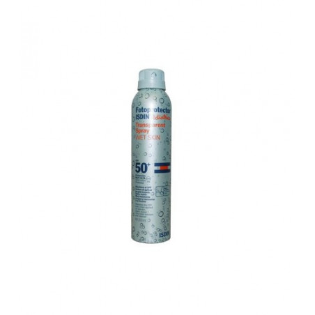 ISDIN FOTOPROTECTOR F50+ PEDIATRIC TRANSPARENTE WET SKIN SPRAY 200 ML ISDIN FOTOPROTECTOR F50+ PEDIATRIC TRANSPARENTE WET SKIN SPRAY 200 ML