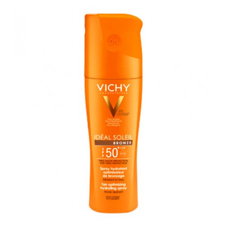 VICHY IDEAL SOLEIL BRONZE SPRAY OPTIMIZADOR SPF50+ 200 ML VICHY IDEAL SOLEIL BRONZE SPRAY OPTIMIZADOR SPF50+ 200 ML