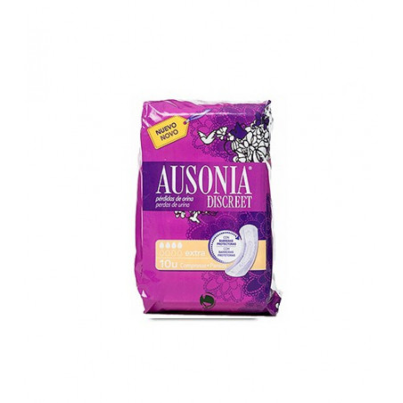 AUSONIA DISCREET PERDIDAS DE ORINA EXTRA 10 UDS AUSONIA DISCREET PERDIDAS DE ORINA EXTRA 10 UDS