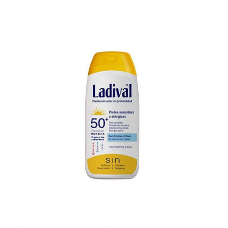 LADIVAL FOTOPROTECTOR PIELES SENSIBLES GEL CREMA SPF50+ 200 ML LADIVAL FOTOPROTECTOR PIELES SENSIBLES GEL CREMA SPF50+ 200 ML