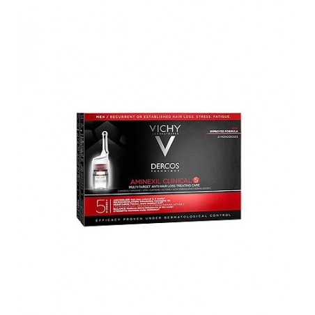 VICHY DERCOS AMINEXIL CLINICAL 5 HOMBRE 21 MONODOSIS 6 ML VICHY DERCOS AMINEXIL CLINICAL 5 HOMBRE 21 MONODOSIS 6 ML
