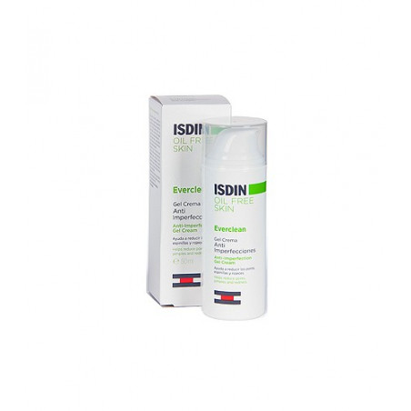 ISDIN EVERCLEAN OIL FREE ANTI IMPERFECCIONES GEL CREMA 50 ML ISDIN EVERCLEAN OIL FREE ANTI IMPERFECCIONES GEL CREMA 50 ML