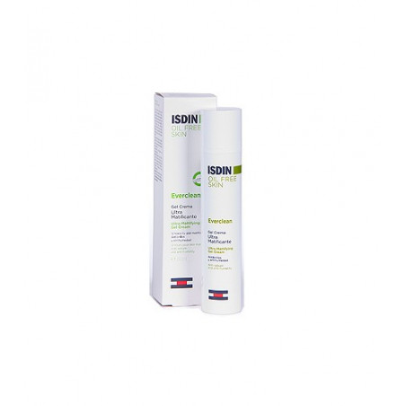 ISDIN EVERCLEAN OIL FREE ULTRA MATIFICANTE GEL CREMA 50 ML ISDIN EVERCLEAN OIL FREE ULTRA MATIFICANTE GEL CREMA 50 ML