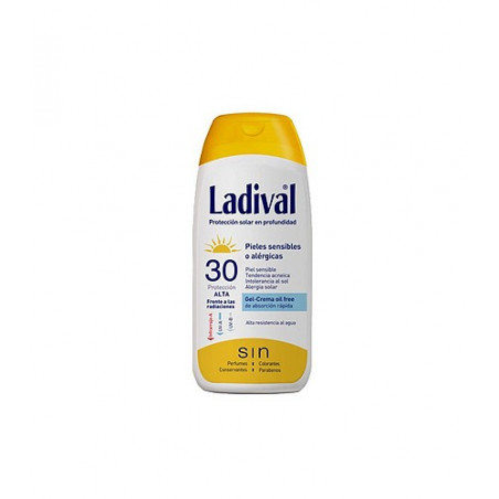 LADIVAL FOTOPROTECTOR PIELES SENSIBLES GEL CREMA SPF30 200 ML LADIVAL FOTOPROTECTOR PIELES SENSIBLES GEL CREMA SPF30 200 ML