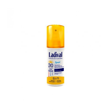 LADIVAL FOTOPROTECTOR SPORT SPRAY TRANSPARENTE SPF30 150 ML LADIVAL FOTOPROTECTOR SPORT SPRAY TRANSPARENTE SPF30 150 ML