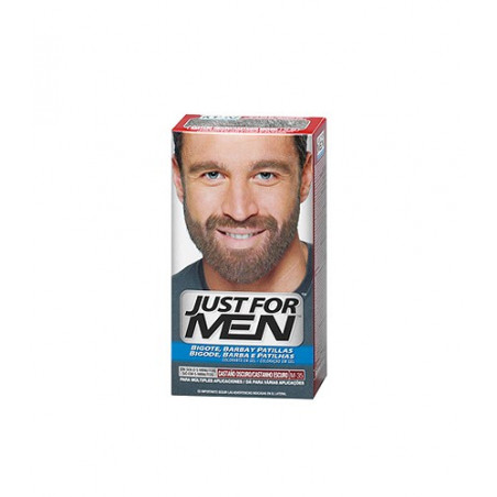 JUST FOR MEN BIGOTE Y BARBA CASTAÑO OSCURO 30 ML JUST FOR MEN BIGOTE Y BARBA CASTAÑO OSCURO 30 ML