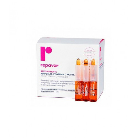 REPAVAR OTC REVITALIZANTE 20 AMPOLLAS REPAVAR OTC REVITALIZANTE 20 AMPOLLAS