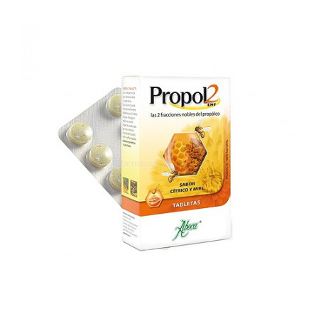 ABOCA PROPOL2 PUR CÍTRICO MIEL 30 TABLETAS ABOCA PROPOL2 PUR CÍTRICO MIEL 30 TABLETAS