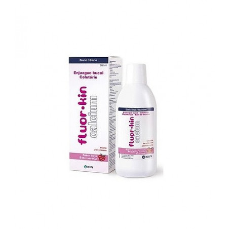 FLUOR KIN CALCIO INFANTIL COLUTORIO 500 ML FLUOR KIN CALCIO INFANTIL COLUTORIO 500 ML