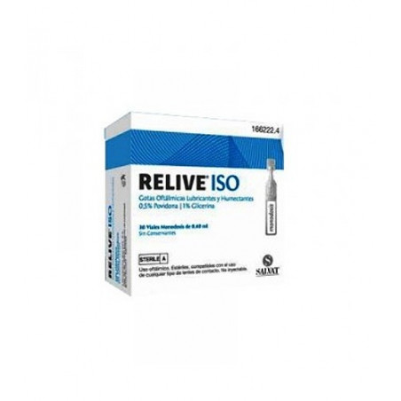 RELIVE ISO 0,40 ML 30 MONODOSIS RELIVE ISO 0,40 ML 30 MONODOSIS