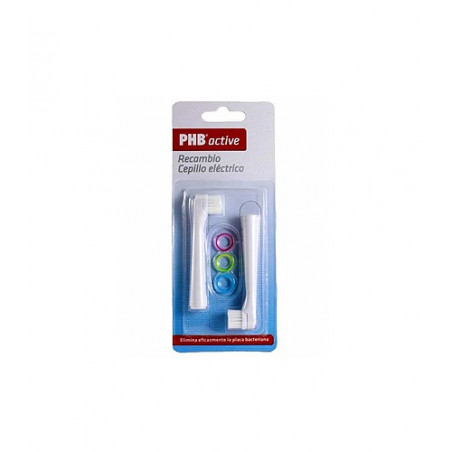 RECAMBIO CEPILLLO ELÉCTRICO PHB ACTIVE 2 UDS RECAMBIO CEPILLLO ELÉCTRICO PHB ACTIVE 2 UDS