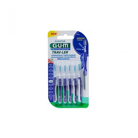 GUM CEPILLO PROXABRUSH EXTRAFINO CILINDRICO TRAVLER ISO 3 GUM CEPILLO PROXABRUSH EXTRAFINO CILINDRICO TRAVLER ISO 3