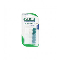 GUM SOFT PICKS LIMPIADOR INTERDENTAL FILAMENTOS GOMA LARGE 40 UDS GUM SOFT PICKS LIMPIADOR INTERDENTAL FILAMENTOS GOMA LARGE 40 UDS