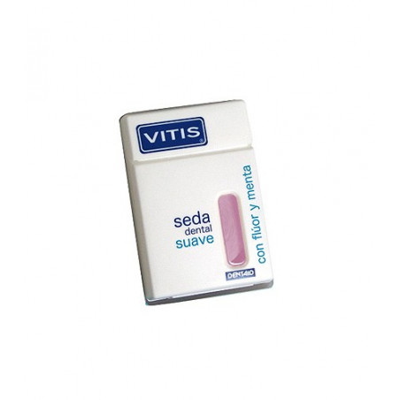 VITIS SEDA DENTAL CON FLUOR MENTA SUAVE 50 M VITIS SEDA DENTAL CON FLUOR MENTA SUAVE 50 M