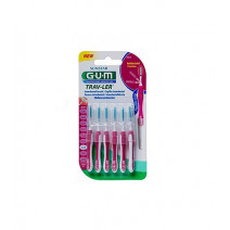 GUM CEPILLO PROXABRUSH VIAJE NORMAL CILINDRICO 6 UDS GUM CEPILLO PROXABRUSH VIAJE NORMAL CILINDRICO