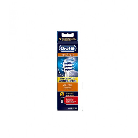 ORAL B RECAMBIO CEPILLO ELECTRICO TRIZONE 5 UDS ORAL B RECAMBIO CEPILLO ELECTRICO TRIZONE 5 UDS