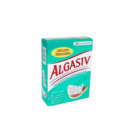 ALGASIV ALMOHADILLAS ADHESIVAS DENTADURA SUPERIOR 30 UDS ALGASIV ALMOHADILLAS ADHESIVAS DENTADURA SUPERIOR 30 UDS