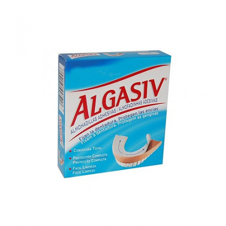 ALGASIV ALMOHADILLAS ADHESIVAS DENTADURA SUPERIOR 18 UDS ALGASIV ALMOHADILLAS ADHESIVAS DENTADURA SUPERIOR 18 UDS