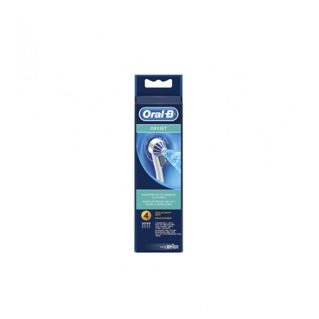 ORAL B IRRIGADOR DENTAL PC OXYJET CENTER CABEZAL RECAMBIO 4 UDS ORAL B IRRIGADOR DENTAL PC OXYJET CENTER CABEZAL RECAMBIO 4 UDS