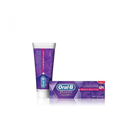 ORAL B PASTA 3D WHITE LUXE BRILLO SEDUCTOR PASTA 75 ML ORAL B PASTA 3D WHITE LUXE BRILLO SEDUCTOR PASTA 75 ML