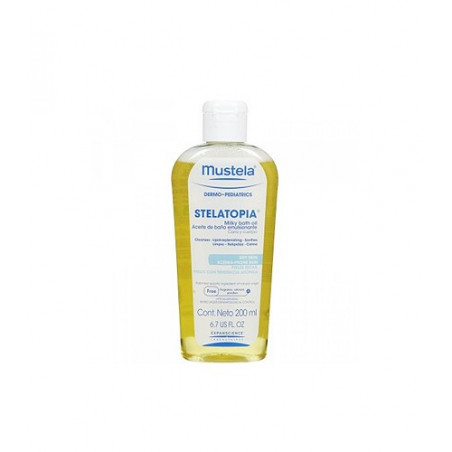 MUSTELA STELATOPIA ACEITE BAÑO 200 ML MUSTELA STELATOPIA ACEITE BAÑO 200 ML