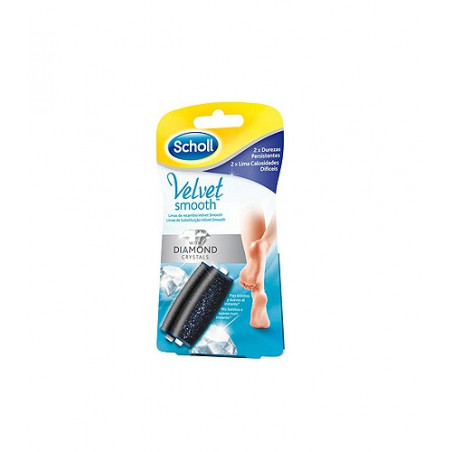 SCHOLL VELVET LIMA ELECT RECAMBIO DUREZA PERSISTENTE DIAMOND 2 UDS SCHOLL VELVET LIMA ELECT RECAMBIO DUREZA PERSISTENTE DIAMOND 2 UDS