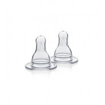 MEDELA TETINA SILICONA FLUJO MEDIO T-M 2 UDS MEDELA TETINA SILICONA FLUJO MEDIO T-M 2 UDS