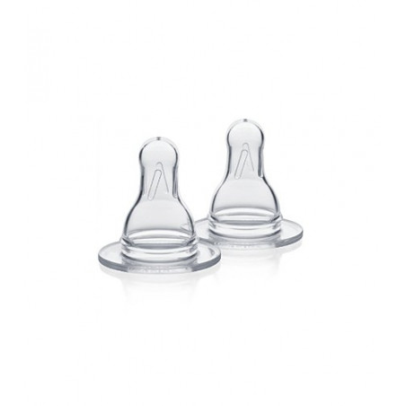 MEDELA TETINA SILICONA FLUJO MEDIO T-M 2 UDS MEDELA TETINA SILICONA FLUJO MEDIO T-M 2 UDS