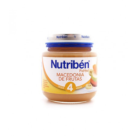 NUTRIBEN POTITO BEBE INICIO MACEDONIA FRUTAS 130 G NUTRIBEN POTITO BEBE INICIO MACEDONIA FRUTAS 130 G