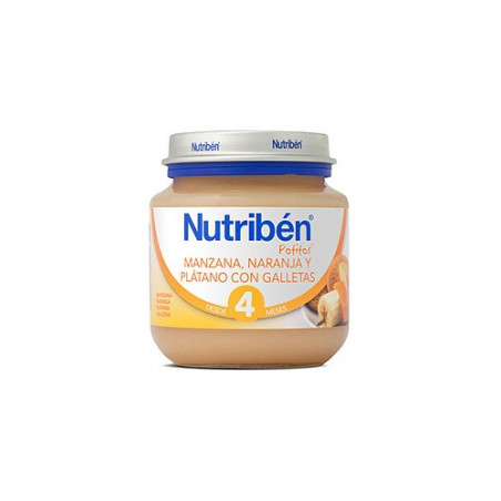 NUTRIBEN POTITO BEBE INICIO MANZANA NARANJA PLATANO GALLETAS 130 G NUTRIBEN POTITO BEBE INICIO MANZANA NARANJA PLATANO GALLETAS 130 G