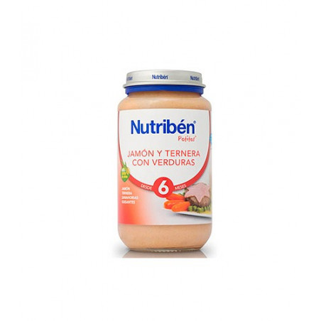 NUTRIBEN POTITO GRANDOTE JAMON TERNERA VERDURAS 250 G NUTRIBEN POTITO GRANDOTE JAMON TERNERA VERDURAS 250 G