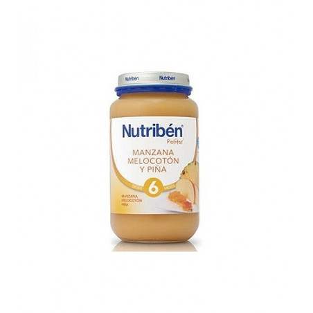 NUTRIBEN POTITO GRANDOTE MANZANA MELOCOTON PIÑA 250 G NUTRIBEN POTITO GRANDOTE MANZANA MELOCOTON PIÑA 250 G