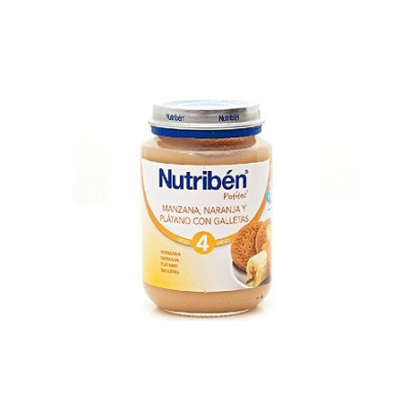 NUTRIBEN POTITO JUNIOR MANZANA NARANJA PLATANO GALLETA 200 G NUTRIBEN POTITO JUNIOR MANZANA NARANJA PLATANO GALLETA 200 G