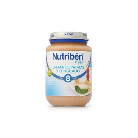 NUTRIBEN POTITOS CREMA DE PATATAS Y LENGUADO +8M 200 GR NUTRIBEN POTITOS CREMA DE PATATAS Y LENGUADO +8M 200 GR