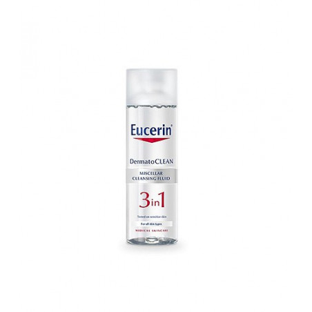 EUCERIN DERMATOCLEAN 3 EN 1 SOL MICELAR LIMPIADO 200 ML EUCERIN DERMATOCLEAN 3 EN 1 SOL MICELAR LIMPIADO 200 ML