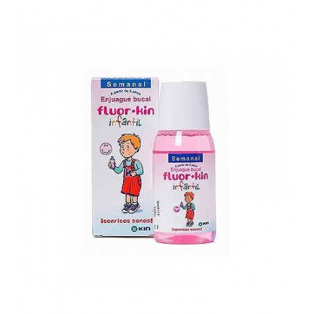 FLUOR KIN COLUTORIO INFANTIL SEMANAL 0,2% 100 ML FLUOR KIN COLUTORIO INFANTIL SEMANAL 0,2% 100 ML