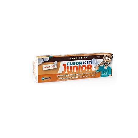 FLUOR KIN JUNIOR PASTA COLA 75 ML FLUOR KIN JUNIOR PASTA COLA 75 ML
