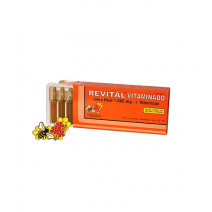 REVITAL JALEA REAL 1000 MG + VITAMINAS 20 AMPOLLAS BEBIBLES REVITAL JALEA REAL 1000 MG + VITAMINAS 20 AMPOLLAS BEBIBLES