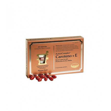 ACTIVECOMPLEX CAROTENO + E 60 CAPSULAS ACTIVECOMPLEX CAROTENO + E 60 CAPSULAS