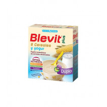BLEVIT PLUS DUPLO 8 CEREALES Y YOGUR 600 G BLEVIT PLUS DUPLO 8 CEREALES Y YOGUR 600 G