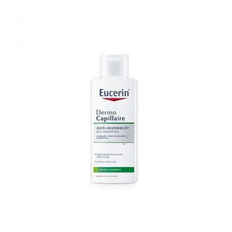 EUCERIN DERMOCAPILLAIRE CHAMPU ANTICASPA GRASA 250 ML EUCERIN DERMOCAPILLAIRE CHAMPU ANTICASPA GRASA 250 ML