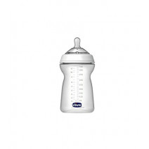 CHICCO BIBERON NATURALFEELING SILICONA PAPILLA 6M+ 330 ML CHICCO BIBERON NATURALFEELING SILICONA PAPILLA 6M+ 330 ML