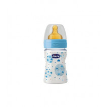 CHICCO BIBERON WELL-BEING BOCA ANCHA LATEX 0M+ 150 ML 1 UD CHICCO BIBERON WELL-BEING BOCA ANCHA LATEX 0M+ 150 ML 1 UD