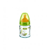 NUK BIBERON FC CRISTAL LATEX T-1 M 120 ML 1 UD NUK BIBERON FC CRISTAL LATEX T-1 M 120 ML 1 UD
