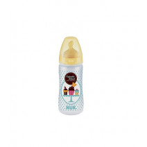 NUK BIBERON FC+ CUPCAKES LATEX FLUJO M 0-6 M 300 ML 1 UD NUK BIBERON FC+ CUPCAKES LATEX FLUJO M 0-6 M 300 ML 1 UD
